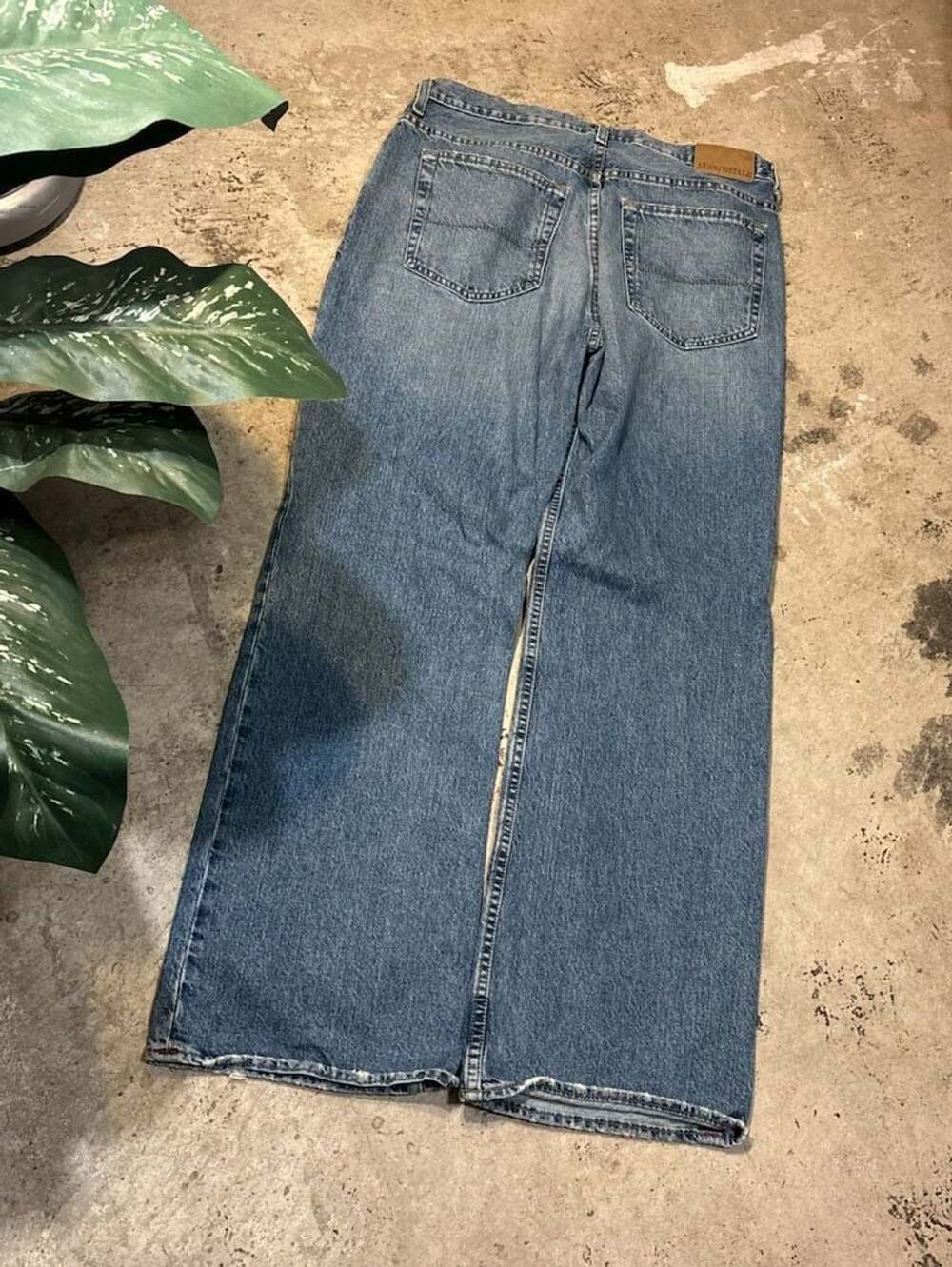 Aeropostale Original Bootcut Blue Denim Jeans Size 33/32